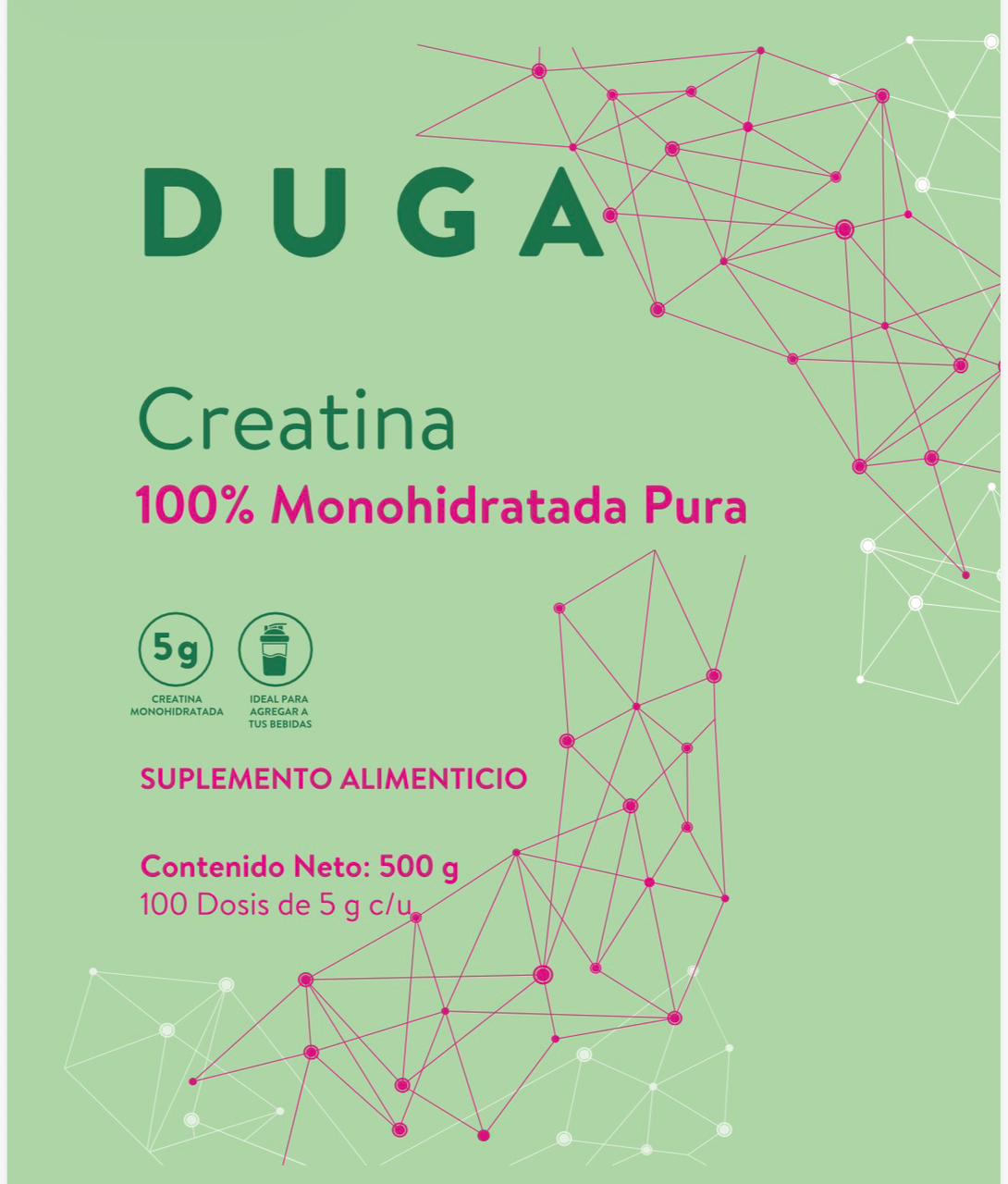 Creatina Monohidratada 100% Pura