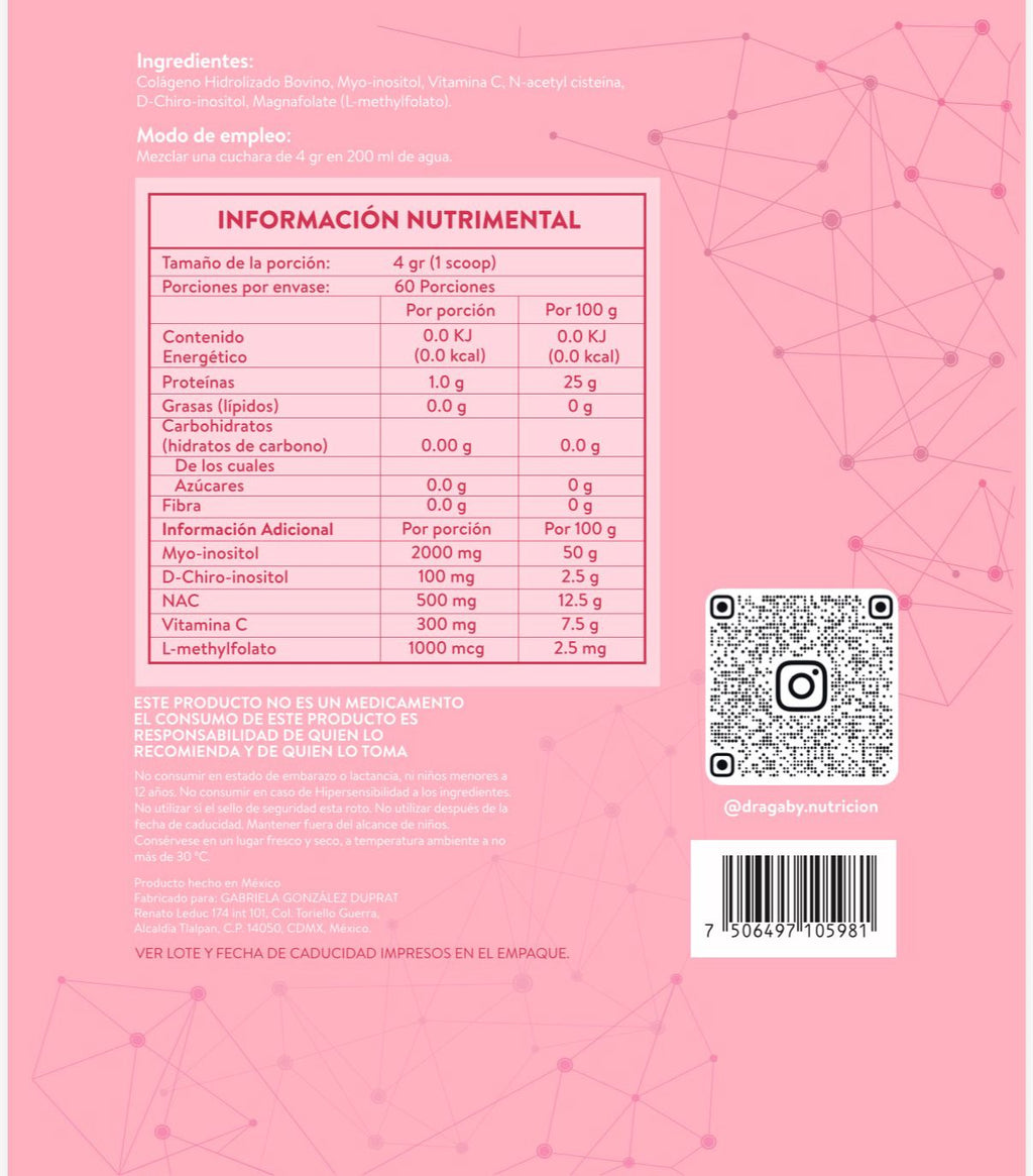 Myo-Inositol & D-Chiro-Inositol | Apoyo al Balance Hormonal