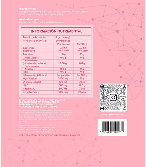 Myo-Inositol & D-Chiro-Inositol | Apoyo al Balance Hormonal