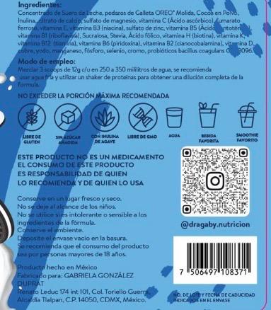 Proteína Duga Cookies & Cream